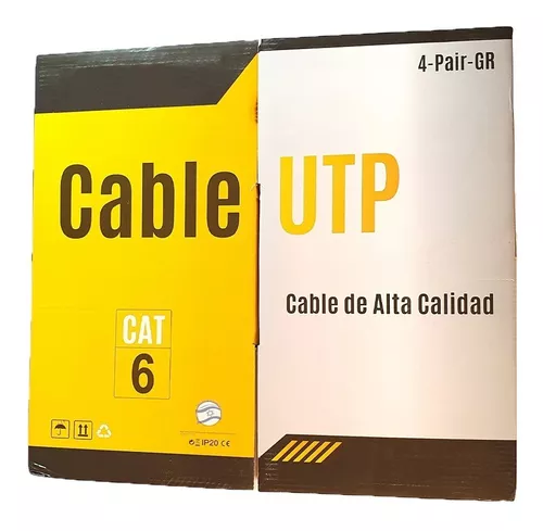 CABLE UTP 100% COBRE MERCURY
